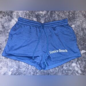 Fashion Nova Blue Venice Beach Shorts